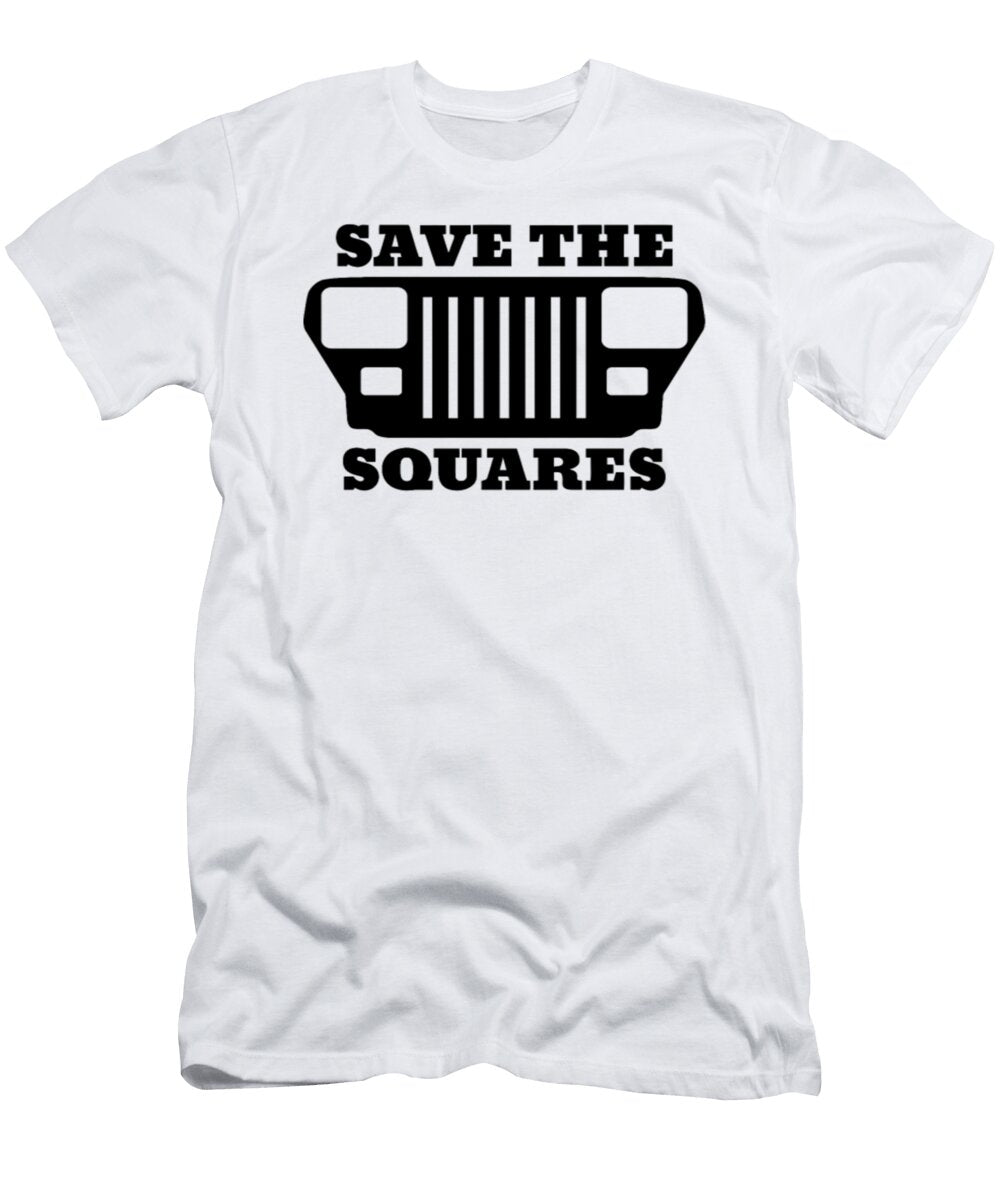 Save the Squares Jeep Tinh Tran Le Thanh T-Shirt