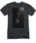 Scary Monster Hiding in Shadows Hand Covering Mouth Maverick Junk T-Shirt