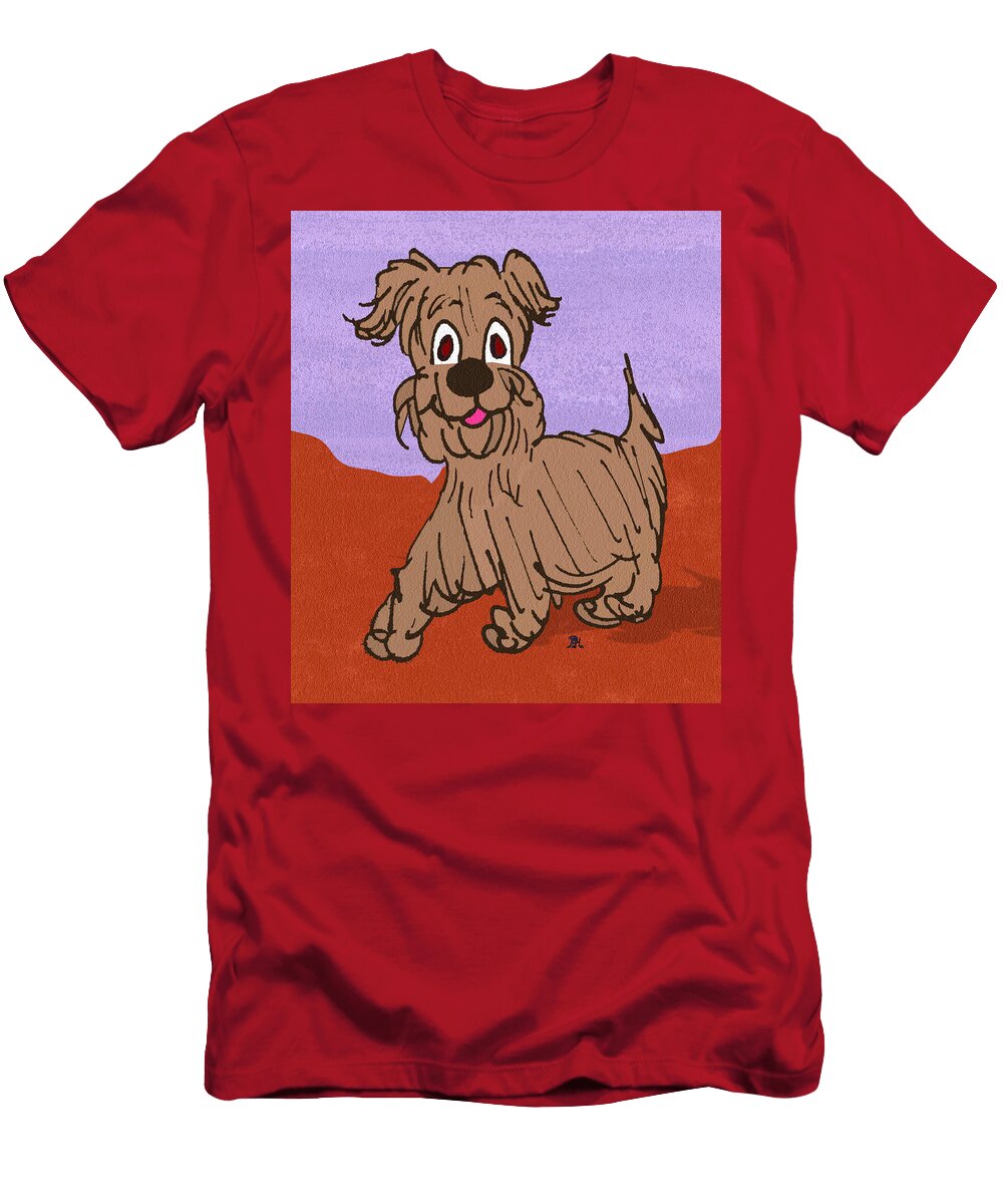 Scruffy Dog Pharris Art T-Shirt