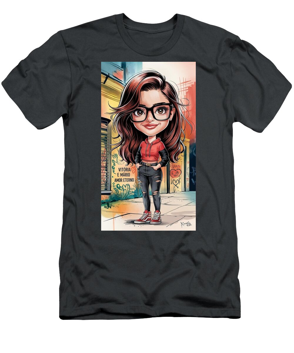 Selena Gomez Toon Meghaoui Abdellah T-Shirt