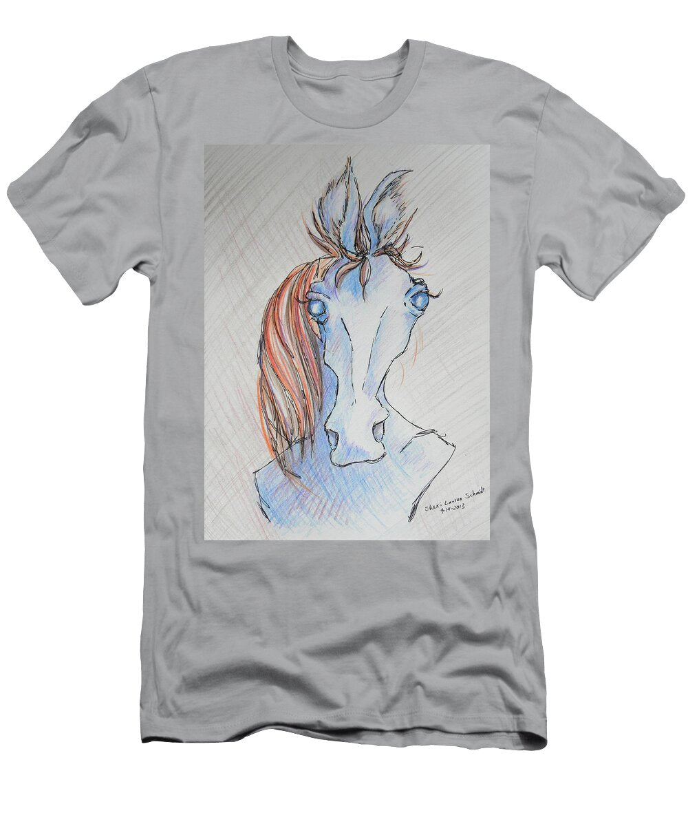 Seriously Funky Horse Sheri Lauren Schmidt T-Shirt