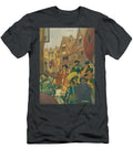 She Embraced His Leg She Covered It with Kisses She Cried O My Child My Darling Franklin Booth American T-Shirt