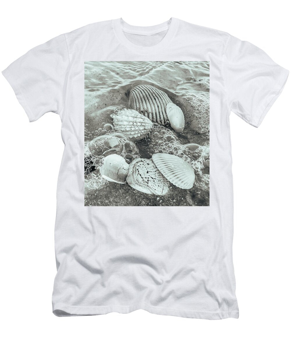 Shells and Bubbles Bw Denise Wiese T-Shirt
