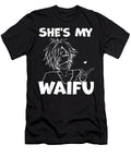 Shes My Waifu Funny Anime Matching Couple Boyfriend Gift Dnt Prints T-Shirt