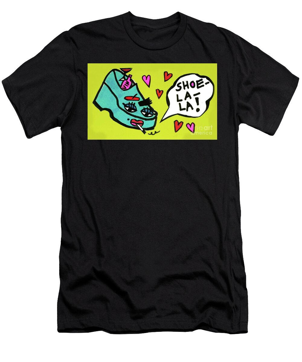 Shoe Babes LA LA Sandra Silberzweig T-Shirt