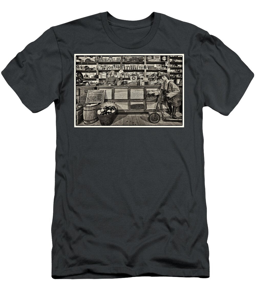 Shopping At the General Store Priscilla Burgers T-Shirt