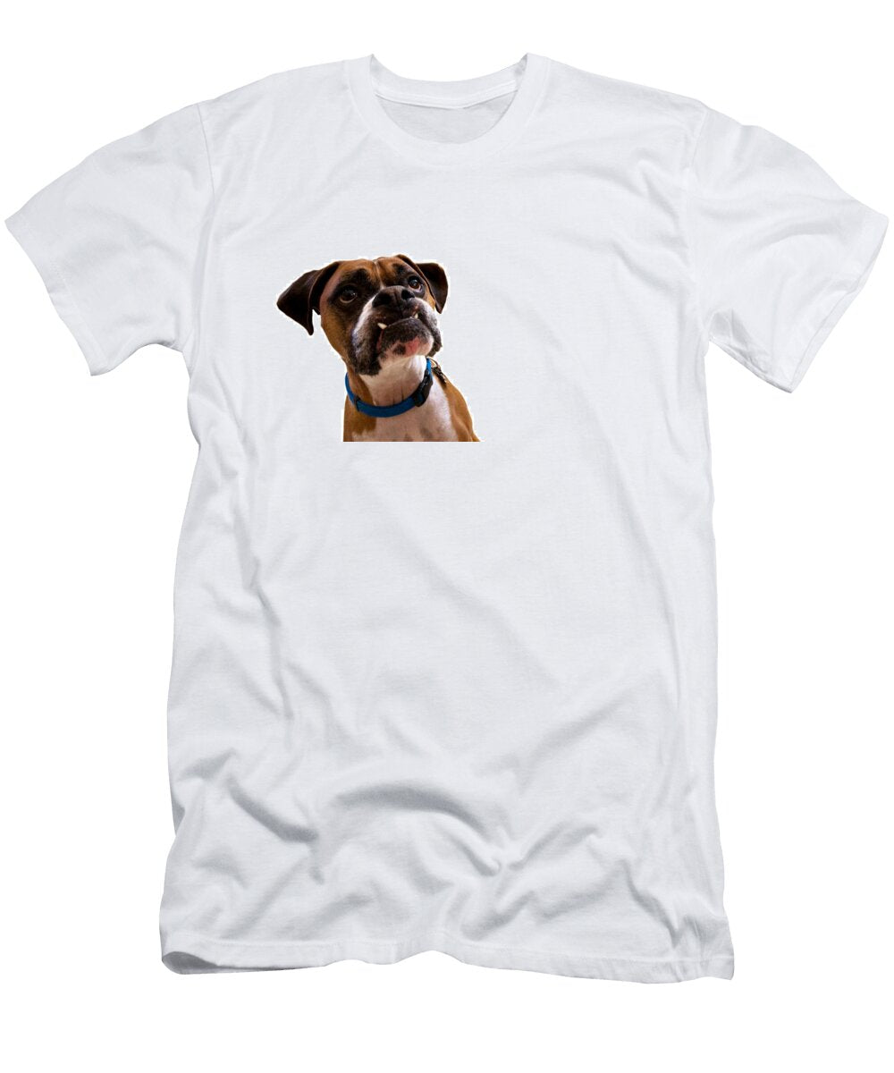 Silly Boxer Dog Stephanie Mcdowell T-Shirt