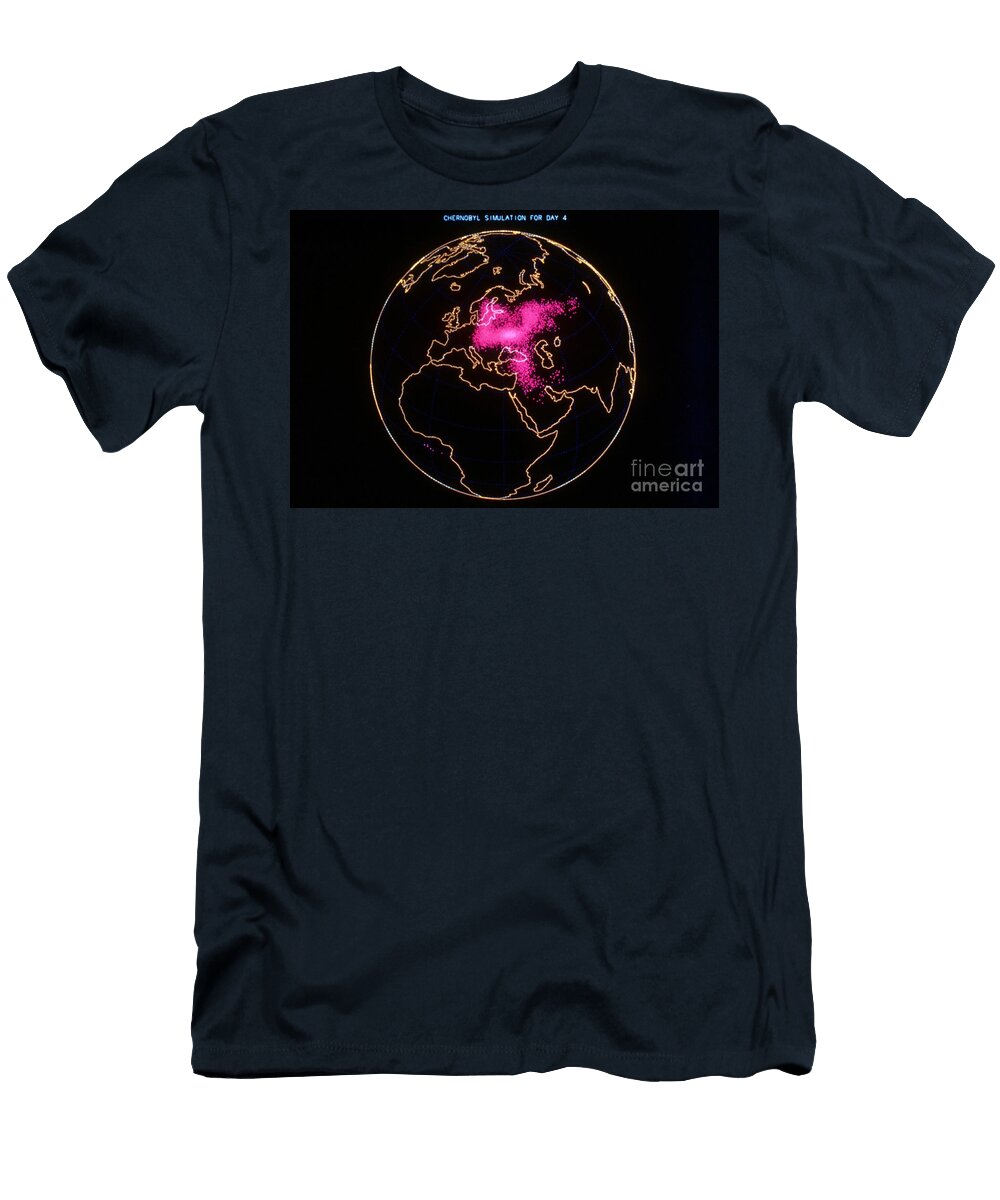 Simulated Fallout From Chernobyl US Department of Energy T-Shirt