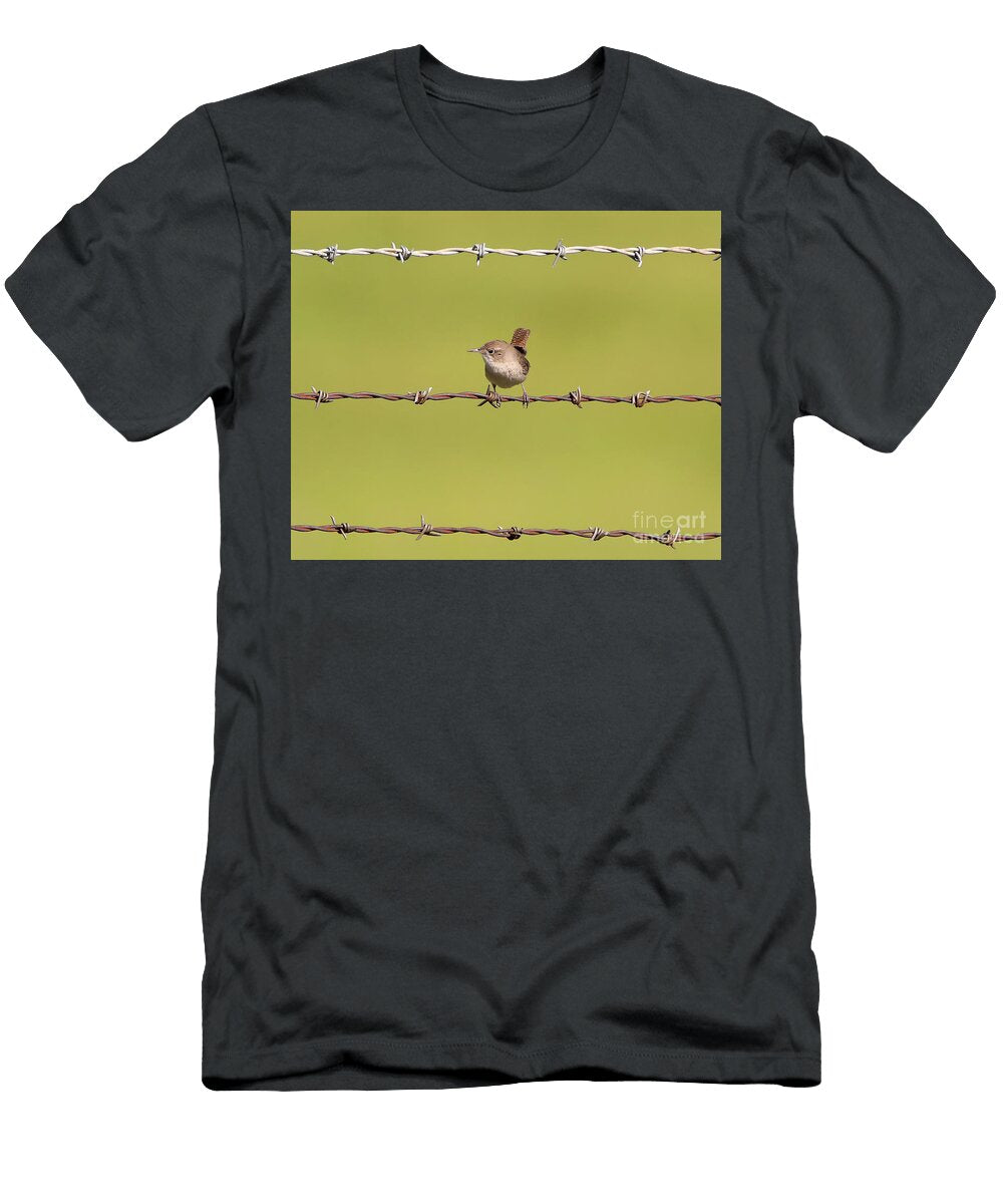Sitting on a Wire Elizabeth Winter T-Shirt