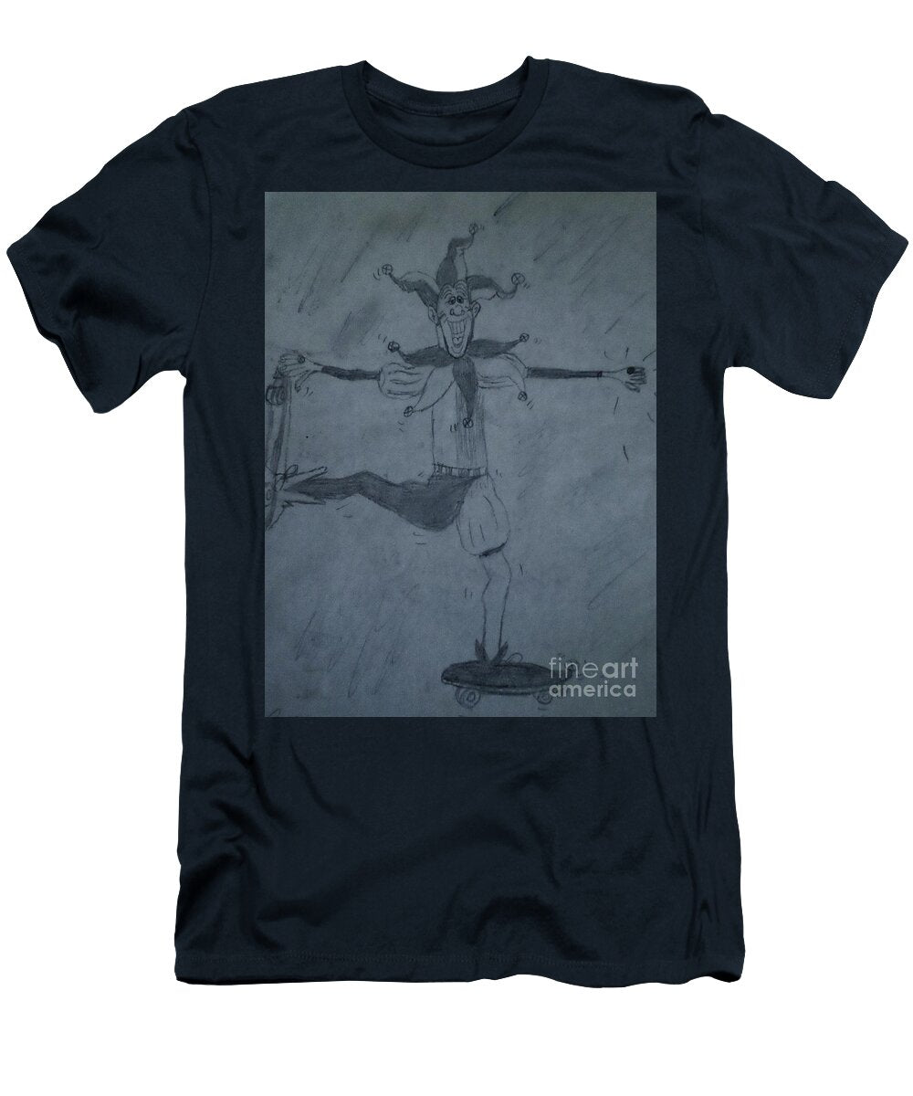Skateboarding Jester Christy Saunders Church T-Shirt