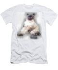Sketch of Regal Himalayan Cat Not Elaine Plesser T-Shirt