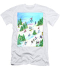 Ski Slopes 3 Patty Donoghue T-Shirt
