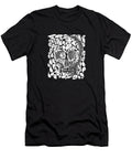 Skull Doodle Sassan Filsoof T-Shirt