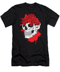 Skulls and Roses Gothic Bones Skeleton Death Grave Aesthetic Dark Toms Store T-Shirt