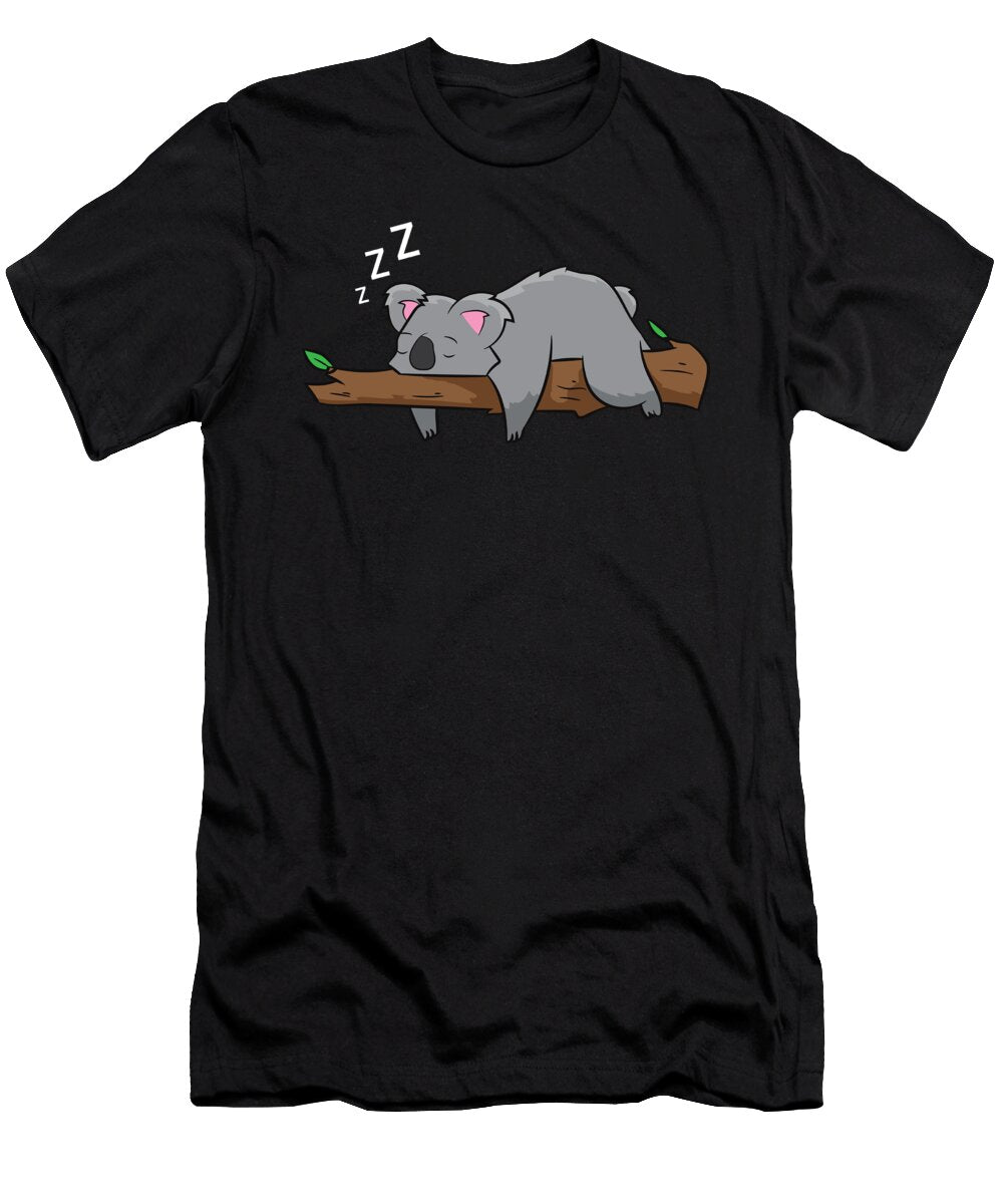 Sleeping Koala Bear Eq Designs T-Shirt