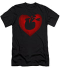 Sloth Lovers Heart Valentine Day Gifts for Couple Fancy Lifestyle Art T-Shirt