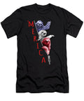 Sloth Merica Sloth in Zipper Graphic American Flag Fancy Lifestyle Art T-Shirt
