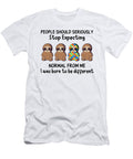 Sloth People Should Seriously Autism Awareness Fancy Lifestyle Art T-Shirt