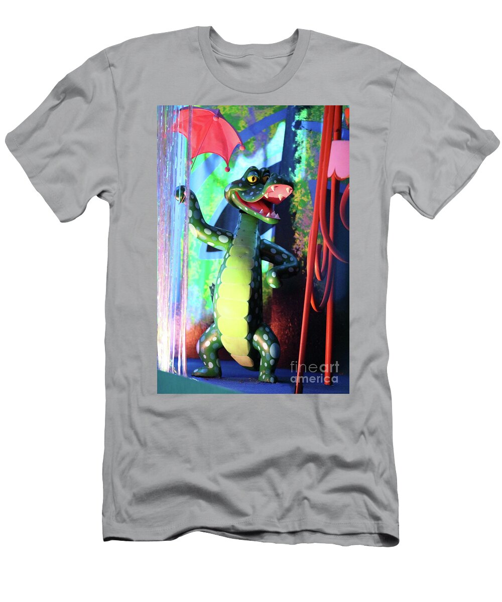 Small World Alligator Erick Schmidt T-Shirt