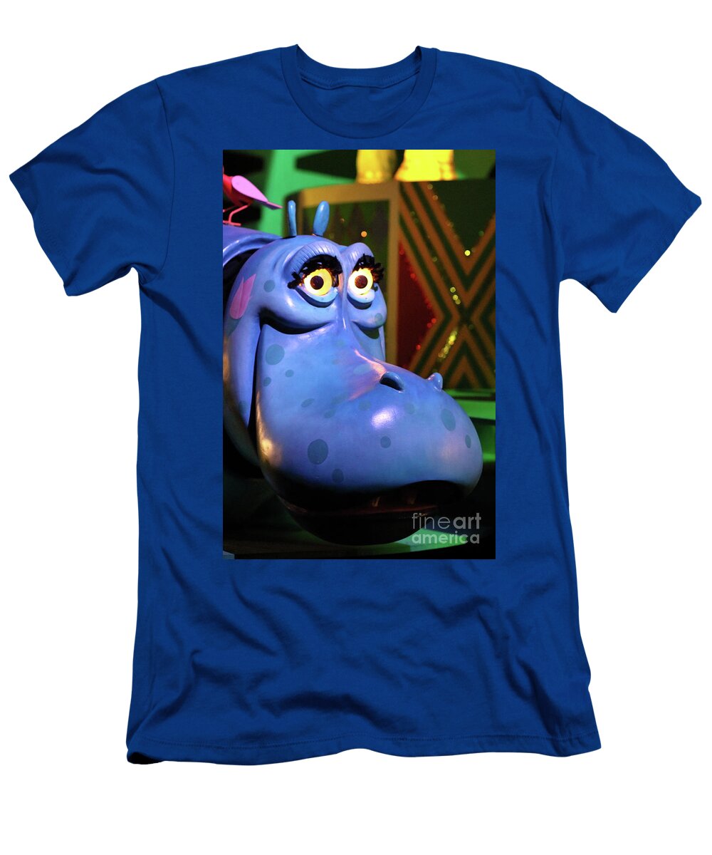 Small World Hippo Erick Schmidt T-Shirt