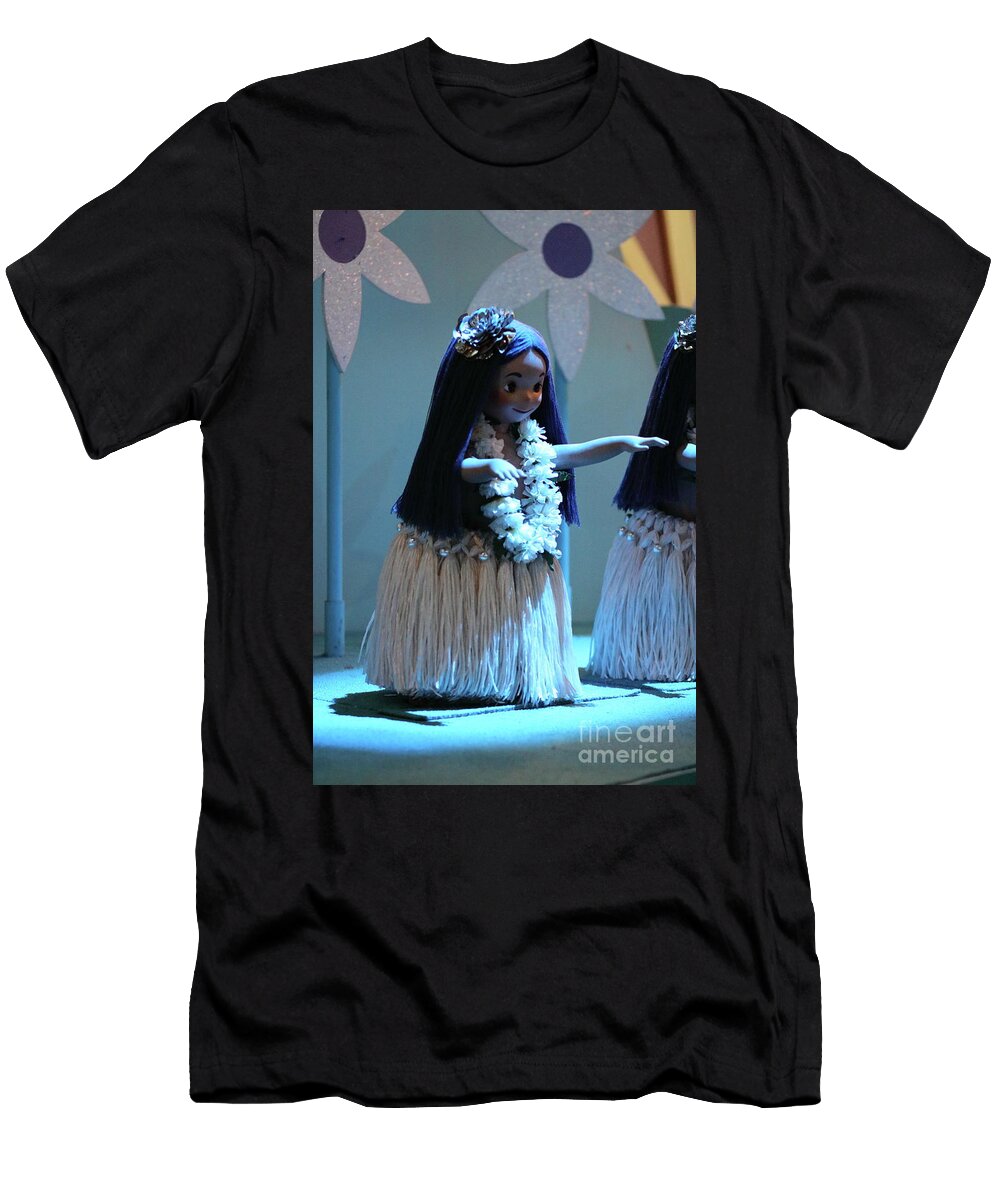 Small World Hula Girl Erick Schmidt T-Shirt