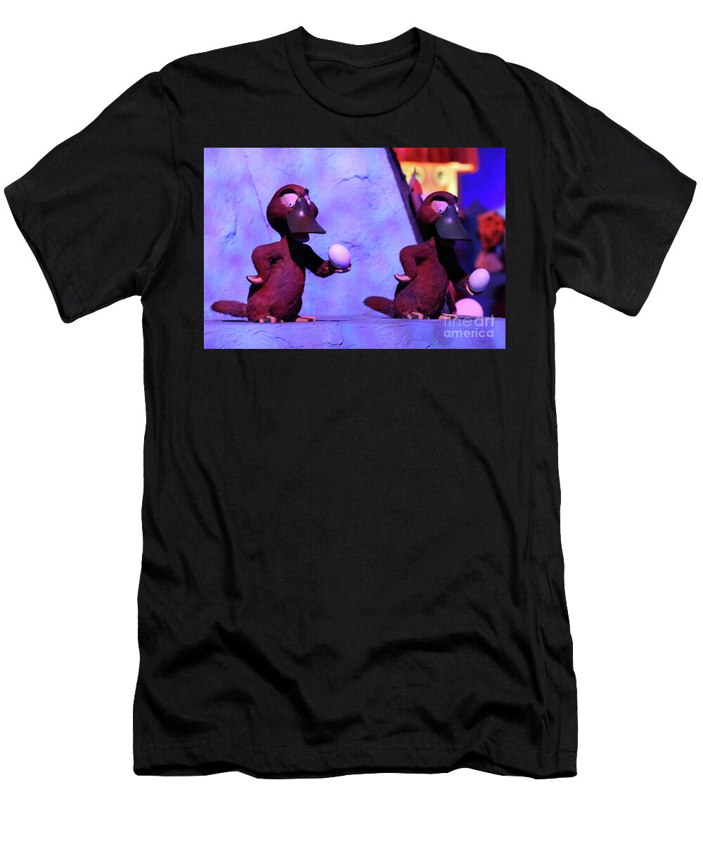 Small World Platypus Erick Schmidt T-Shirt