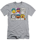 Smiley Toons Name Their District Sesame Street Style Brian Pierre Alexander T-Shirt