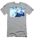 Smiling Anime Girl with Slime Blue Sky Matilda Wright T-Shirt