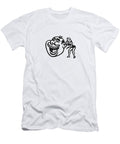 Smiling Man with Woman Whispering in Ear Csa Images T-Shirt