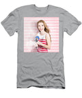 Smiling Stylist with Hair Dryer At Beauty Salon Ryan Jorgensen T-Shirt
