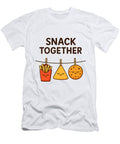 Snack Attack When Fries Chips and Cookies Hang Out Mounir Khalfouf T-Shirt