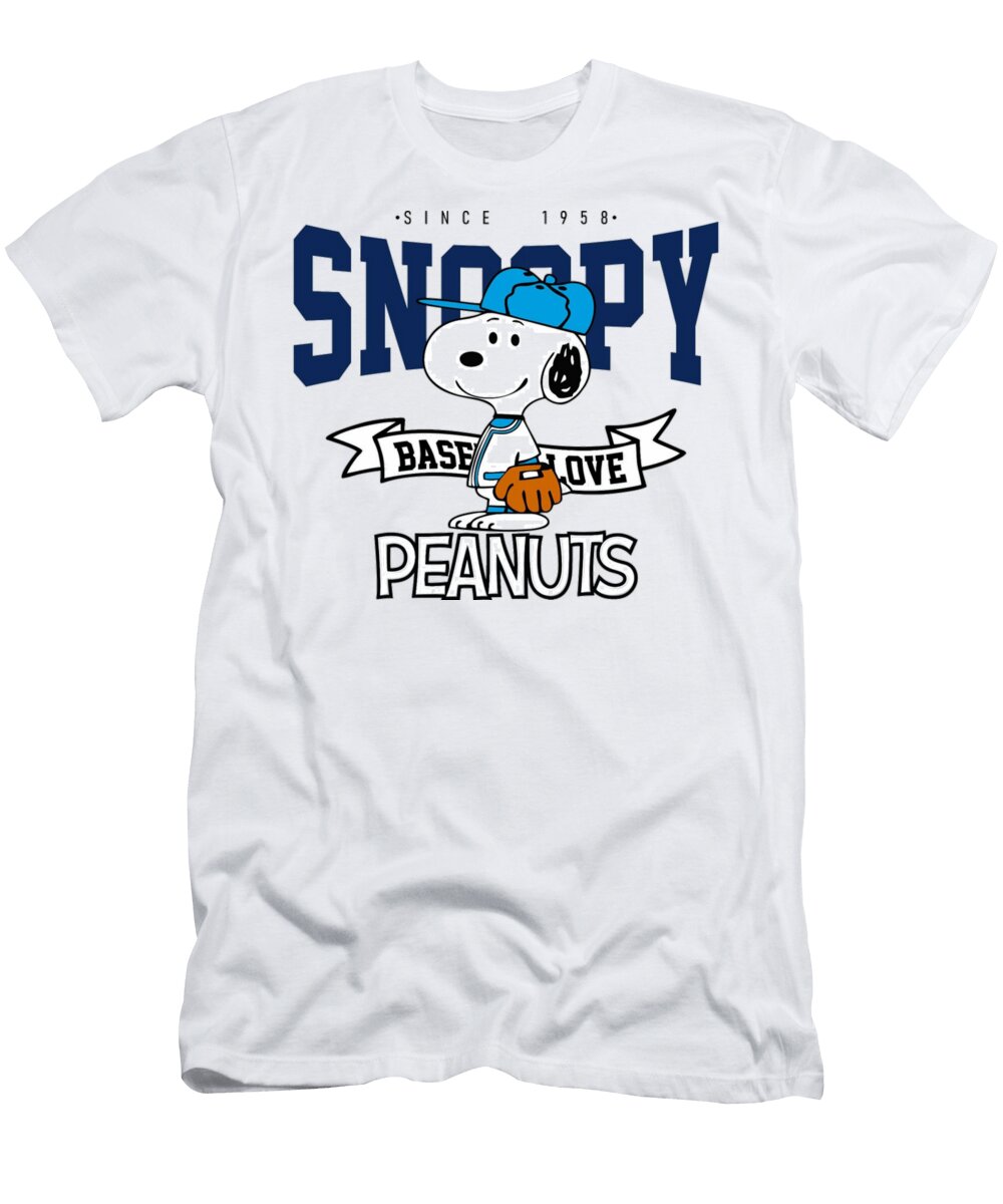 Snoopy Baseball Sugar Toon T-Shirt
