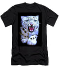 Snow Leopard Toon Walter Luby T-Shirt