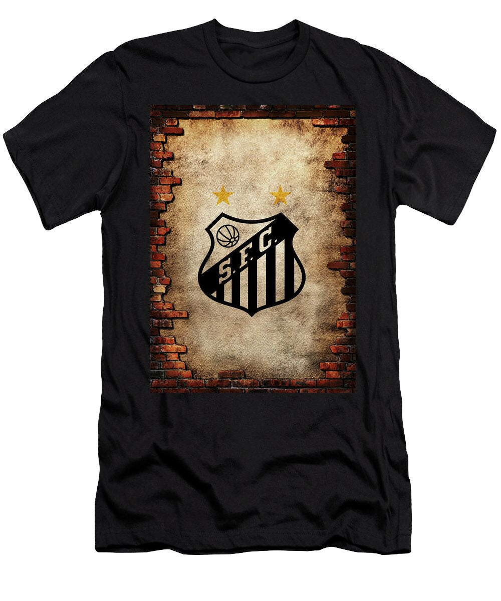 Soccer League Brick Santos Fc Leith Huber T-Shirt