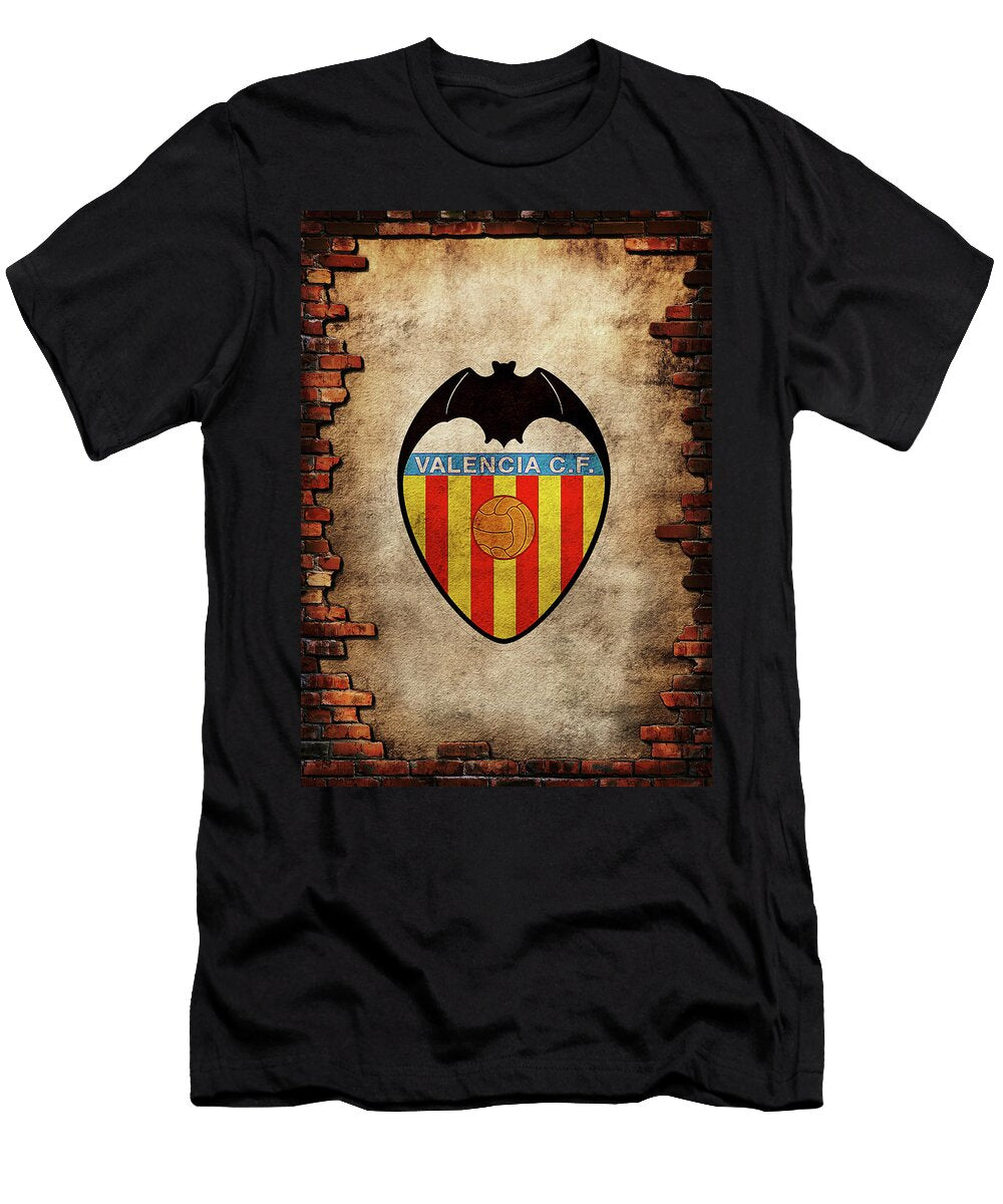 Soccer League Brick Valencia Cf Leith Huber T-Shirt