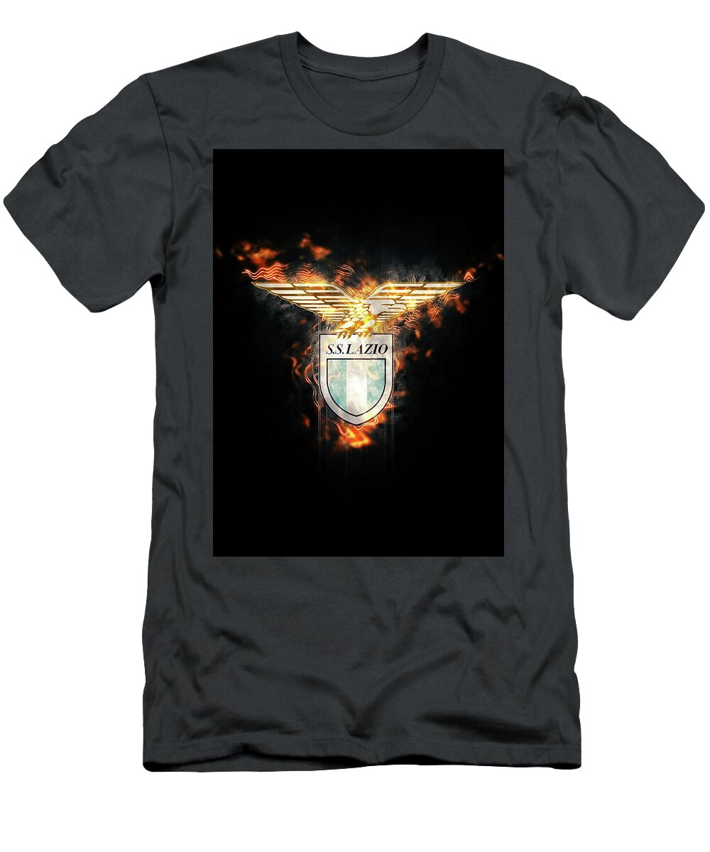 Soccer League Fury Ss Lazio Badge Leith Huber T-Shirt