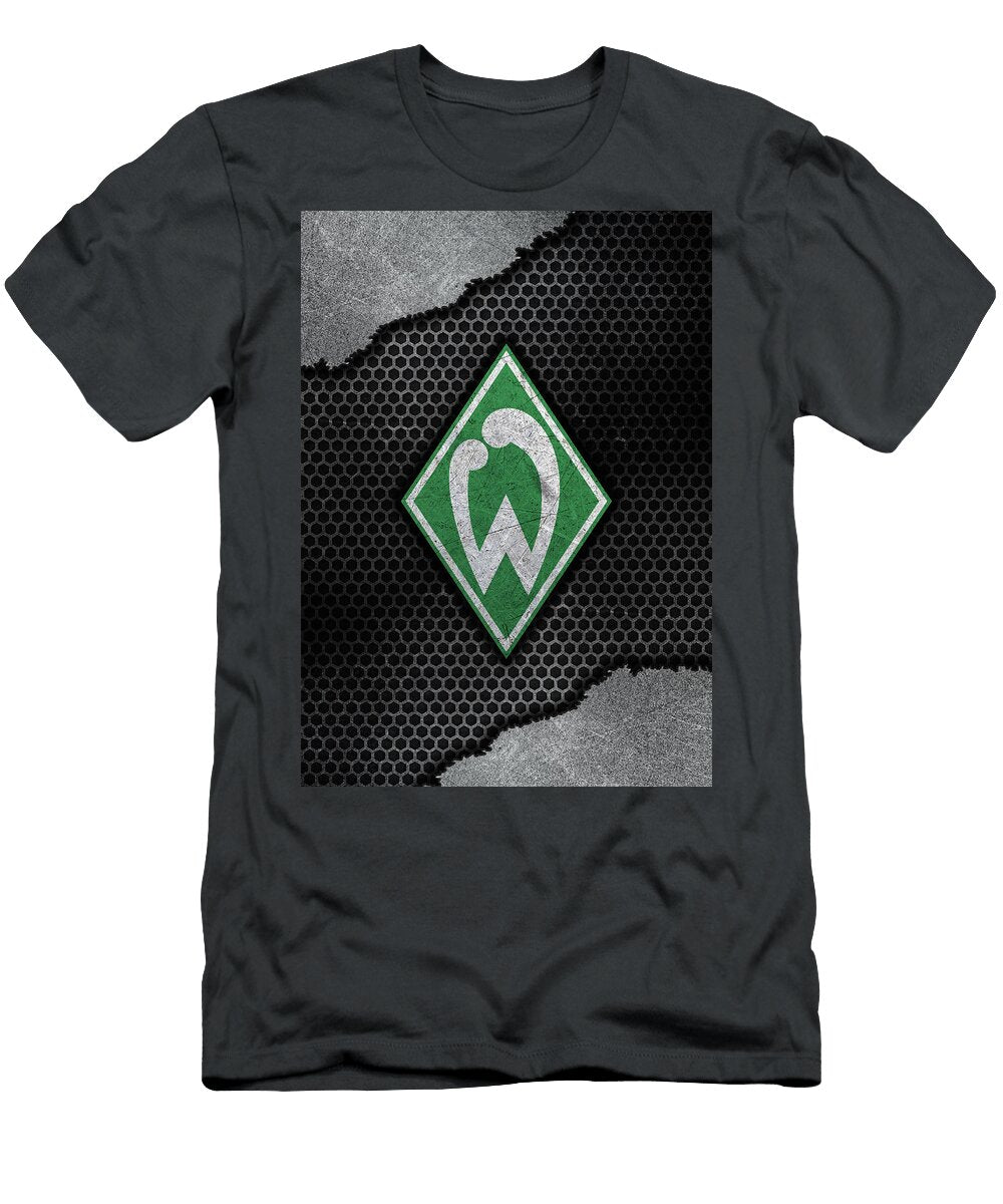 Soccer League Metal Art Sv Werder Bremen Leith Huber T-Shirt