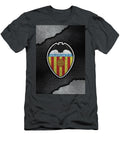 Soccer League Metal Art Valencia Cf Leith Huber T-Shirt