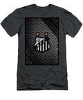 Soccer League Metal Santos Fc Leith Huber T-Shirt