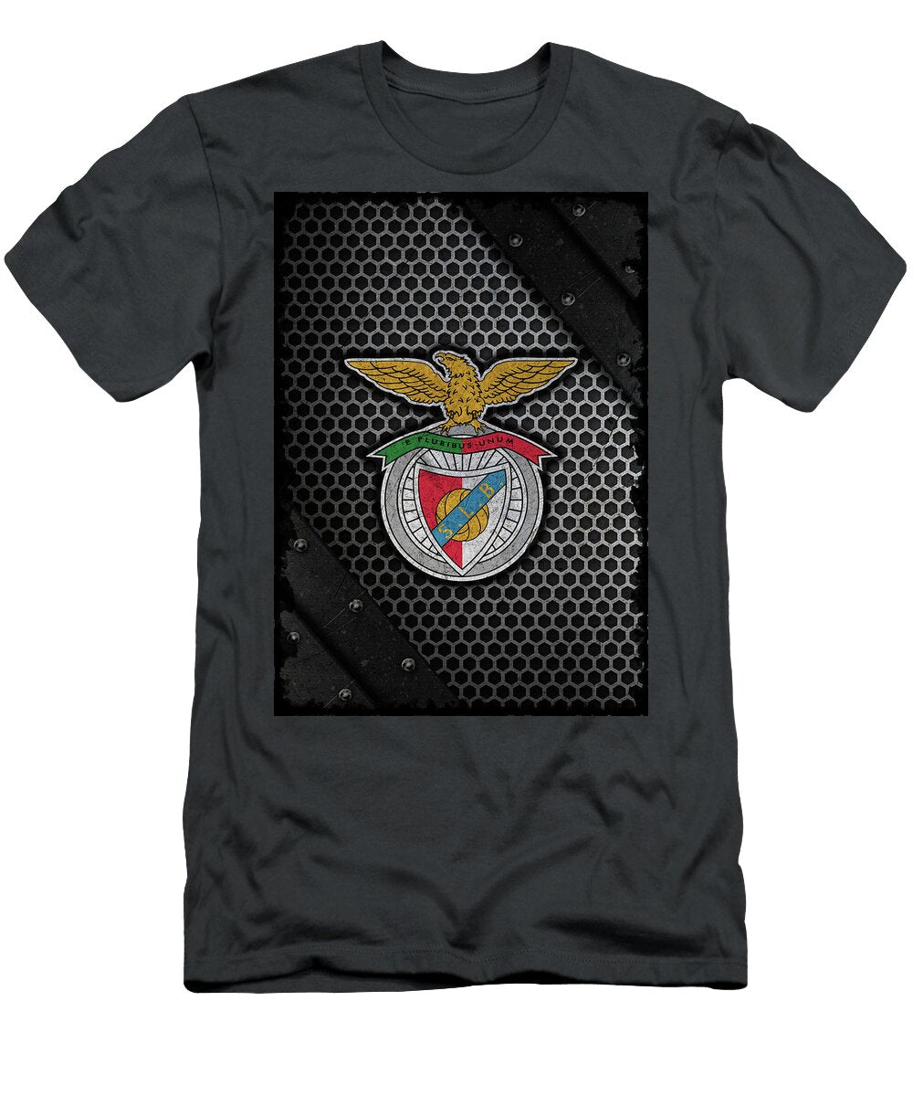 Soccer League Metal Sl Benfica Lisbon Leith Huber T-Shirt