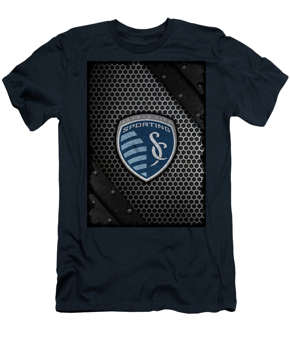Soccer League Metal Sporting Kansas City Leith Huber T-Shirt
