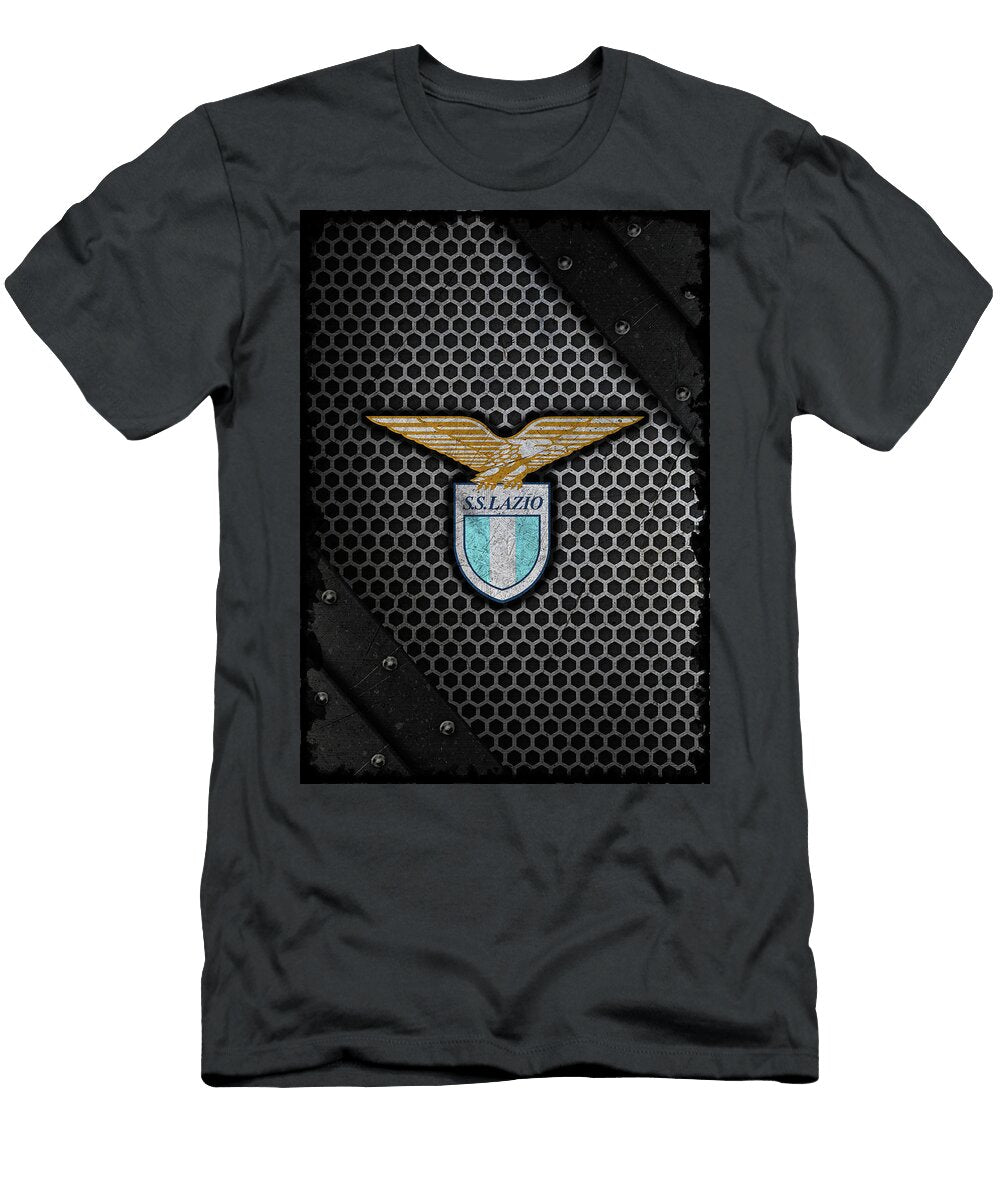 Soccer League Metal Ss Lazio Badge Leith Huber T-Shirt