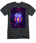 Soccer League Nebula Fc Steaua Bucuresti Leith Huber T-Shirt