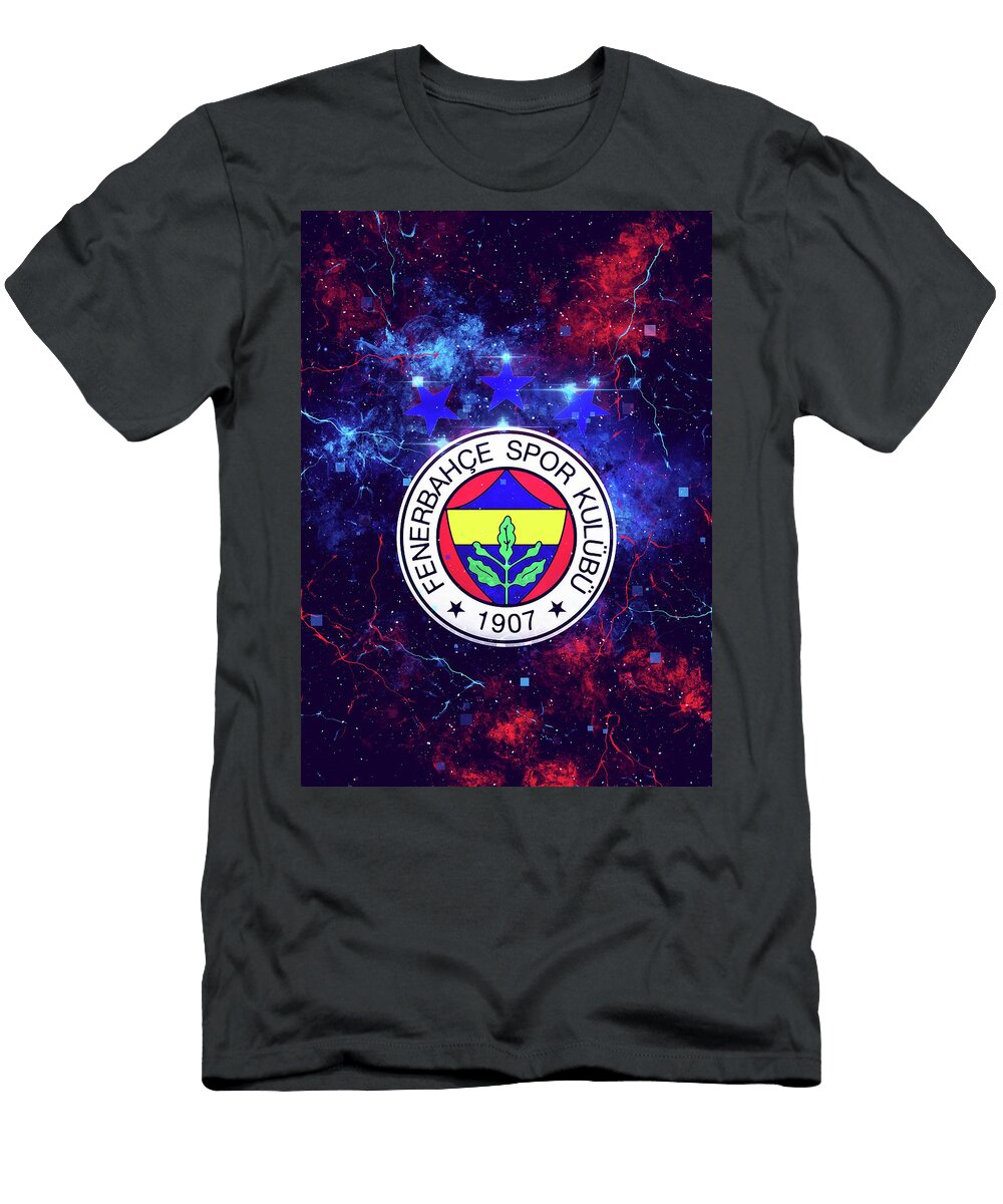 Soccer League Nebula Fenerbahce Sk Leith Huber T-Shirt