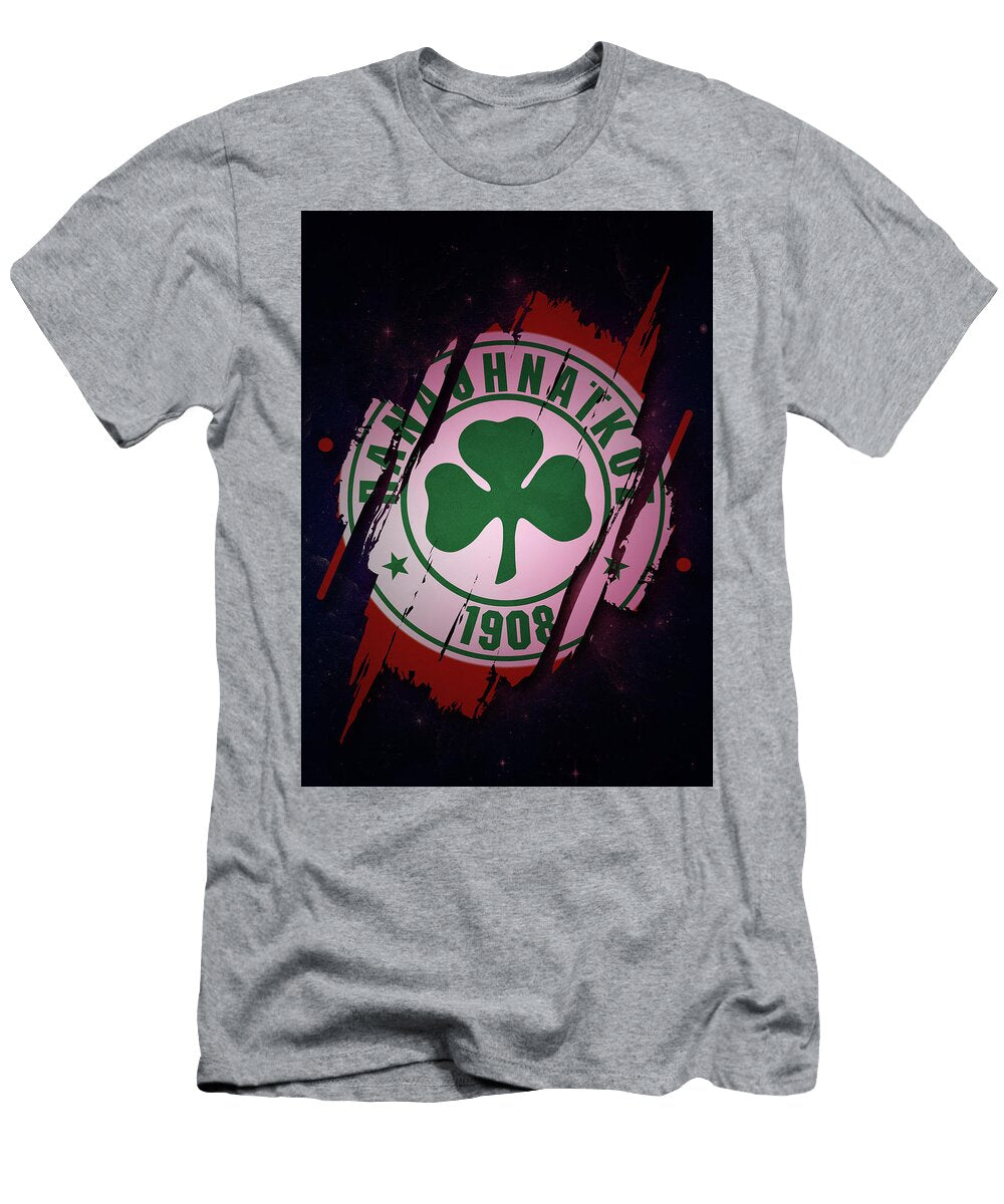 Soccer League Red Panathinaikos Fc Leith Huber T-Shirt
