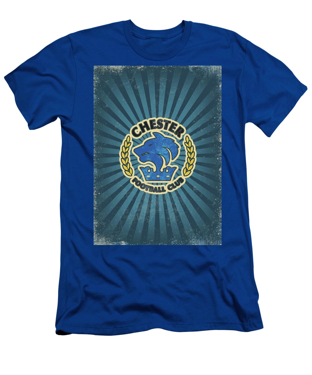 Soccer League Vintage Chester Fc Leith Huber T-Shirt