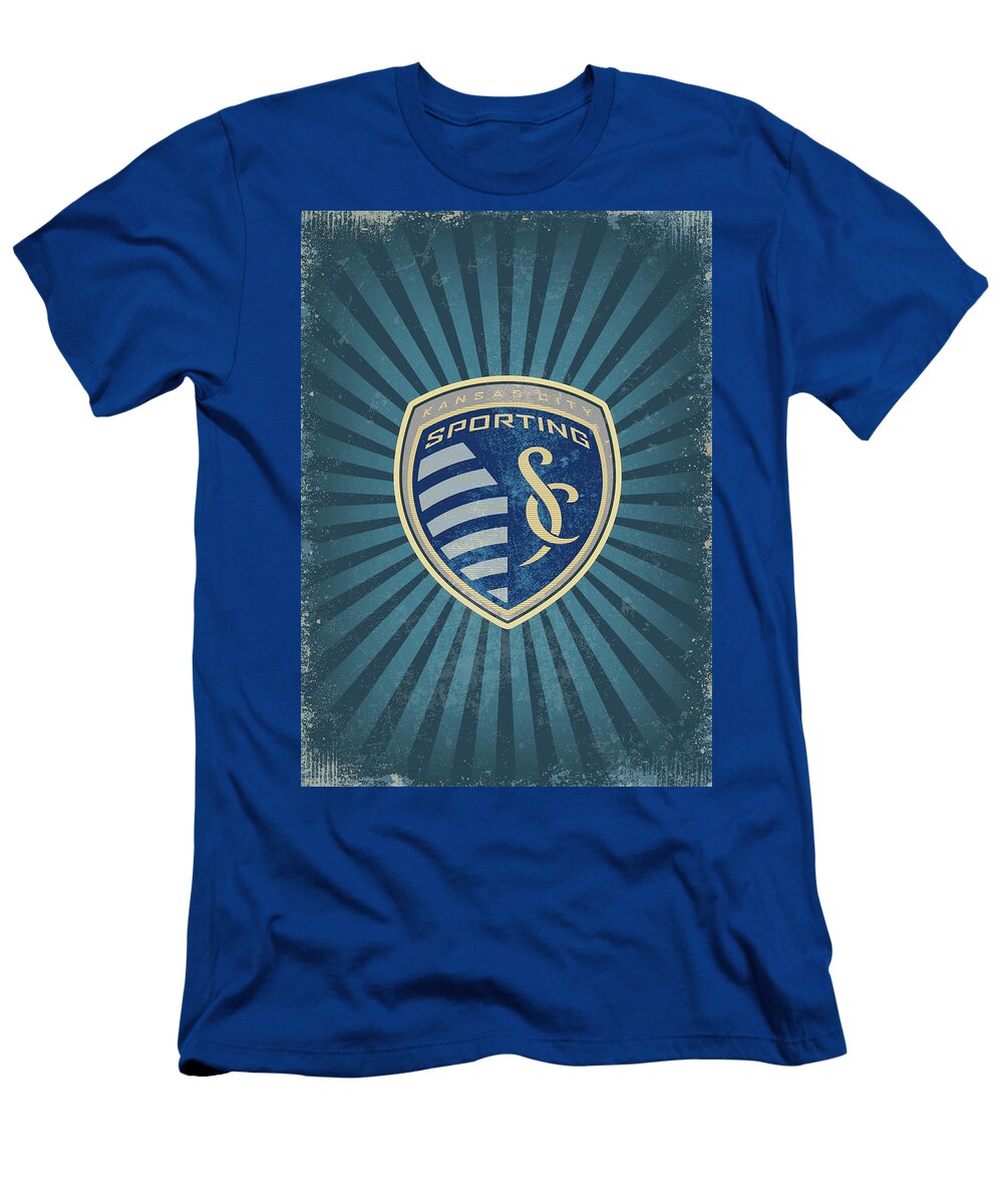 Soccer League Vintage Sporting Kansas City Leith Huber T-Shirt