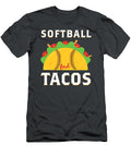 Softball and Tacos Funny Taco Lover Gift Julie Hurst T-Shirt