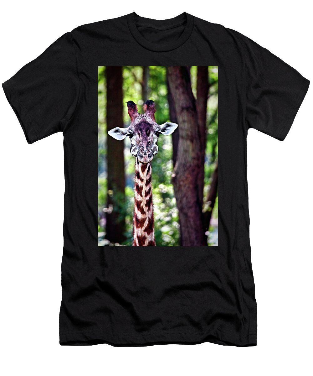 Sorry I Cant Smile My Mouth Is Full Marcia Colelli T-Shirt