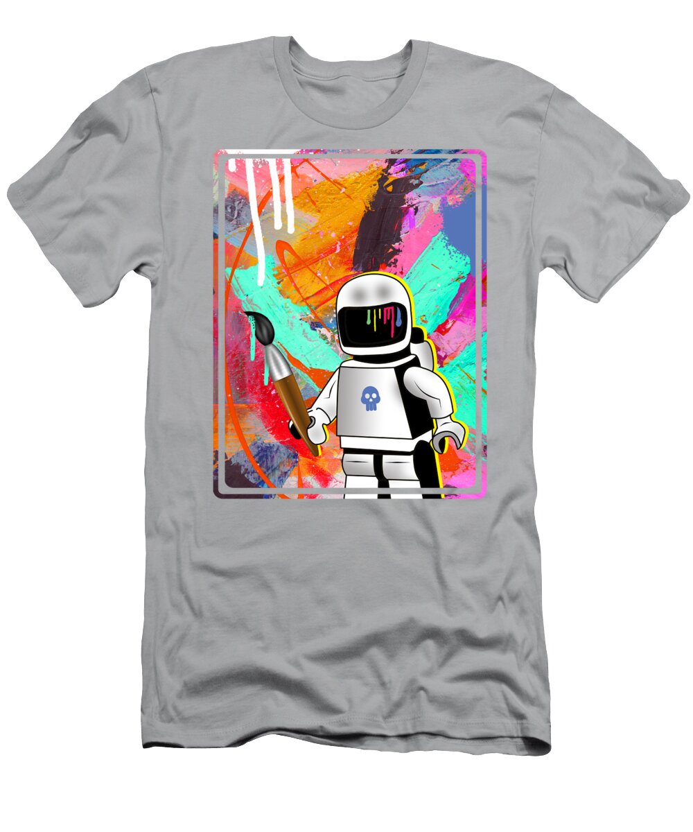 Space Painting Mark Ashkenazi T-Shirt